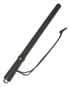 Polizeischlagstock aus Gummi 