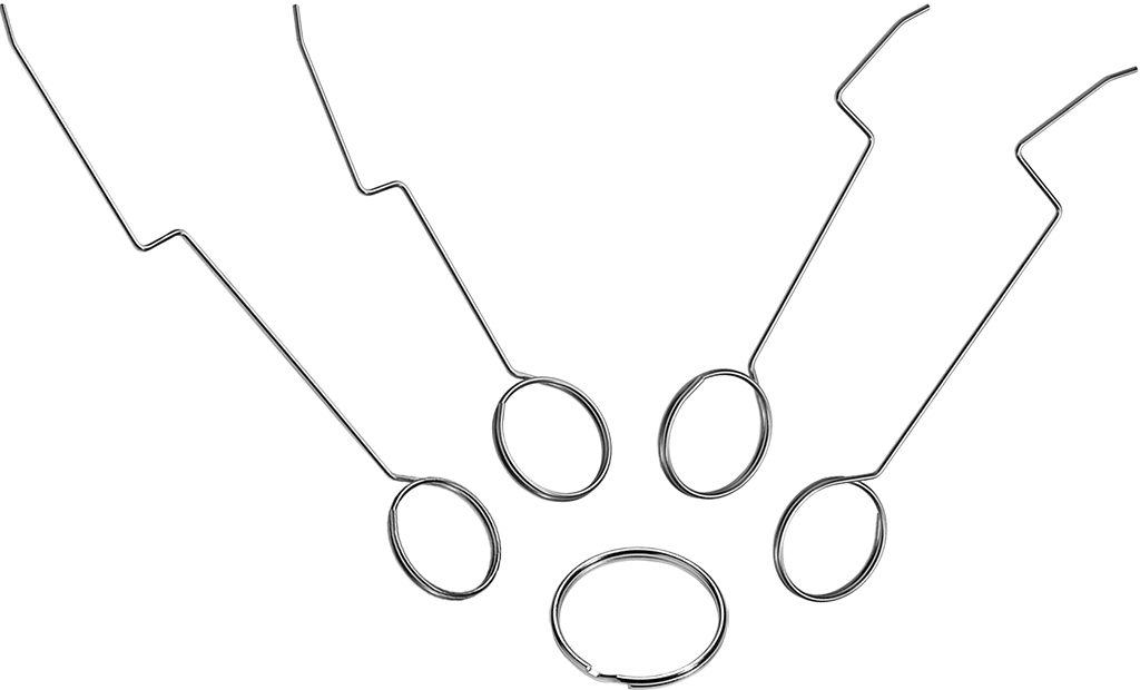 Fallen-Öffnungsnadel Set 4-tlg.