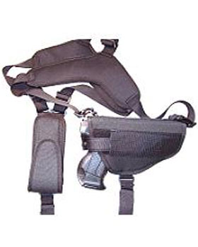 Schulterholster mit Handfesseltasche 