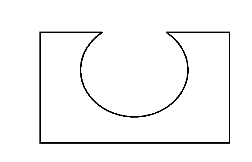 Acryl-Anbohrhilfe 45mm